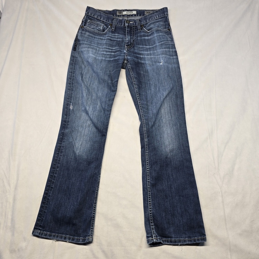 Bke Aiden Bootcut Jeans Men Size 30x29 Blue
